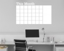 Write & Wipe - Monthly Chalkboard